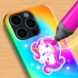 Mobile Phone Case Design 로고